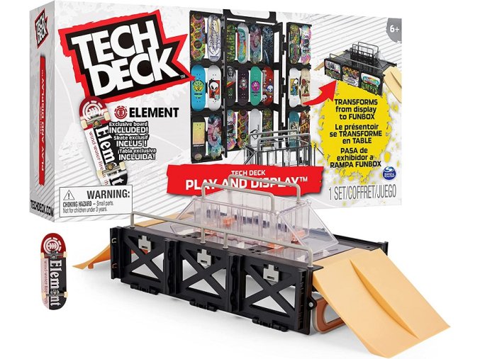 Tech Deck Vitrína a pódium