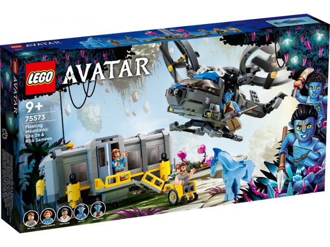 LEGO® Avatar 75573 Létající hory: Stanice 26 a RDA Samson