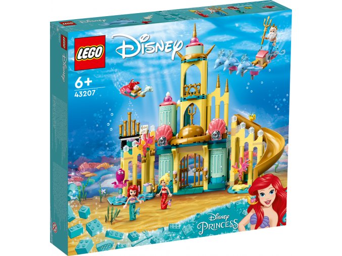 LEGO® Disney 43207 Arielin podvodní palác