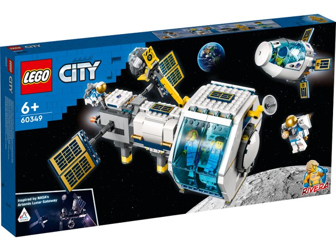 60349 Box1 LEGO® City 60349 Lunární vesmírná stanice