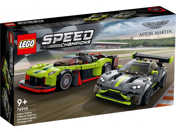 LEGO® Speed Champions 76910 Aston Martin Valkyrie AMR Pro a Aston Martin Vantage GT3