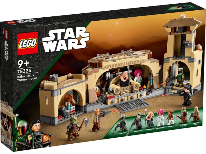 LEGO® Star Wars™ 75326 Trůnní sál Boby Fetta