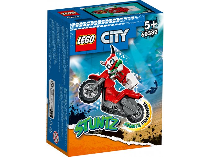 LEGO® City 60332 Škorpioní kaskadérská motorka