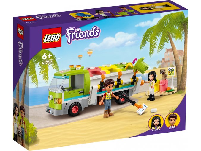 LEGO® Friends 41712 Popelářský vůz