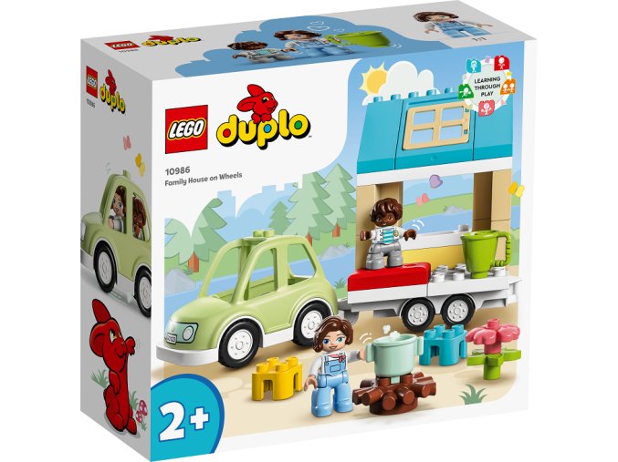 LEGO® DUPLO® 10986 Pojízdný rodinný dům