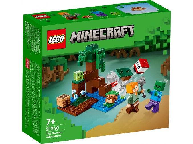 LEGO® Minecraft® 21240 Dobrodružství v bažině