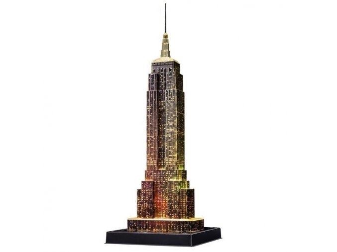 3D puzzle Empire State Building svitici LED Ravensburger 1 0