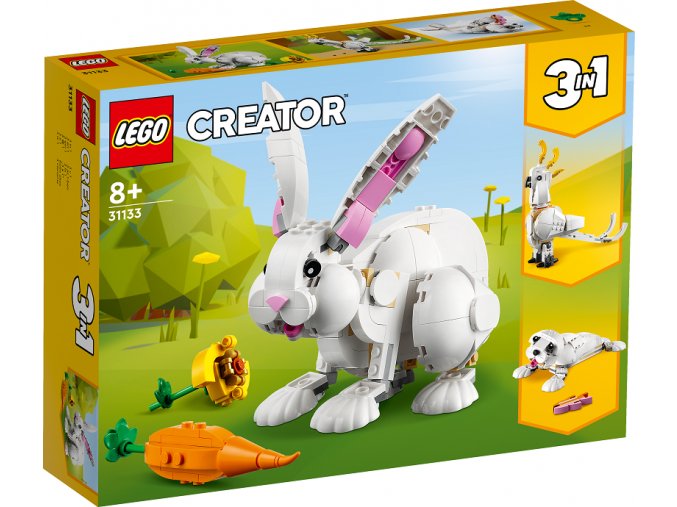 LEGO® Creator 31133 Bílý králík