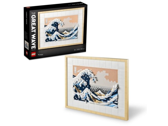 LEGO® Art 31208 Hokusai – Velká vlna