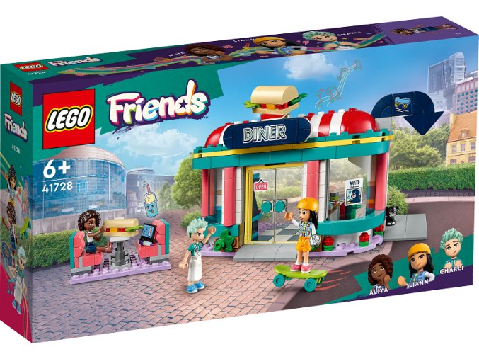 LEGO® Friends 41728 Bistro v centru městečka Heartlake