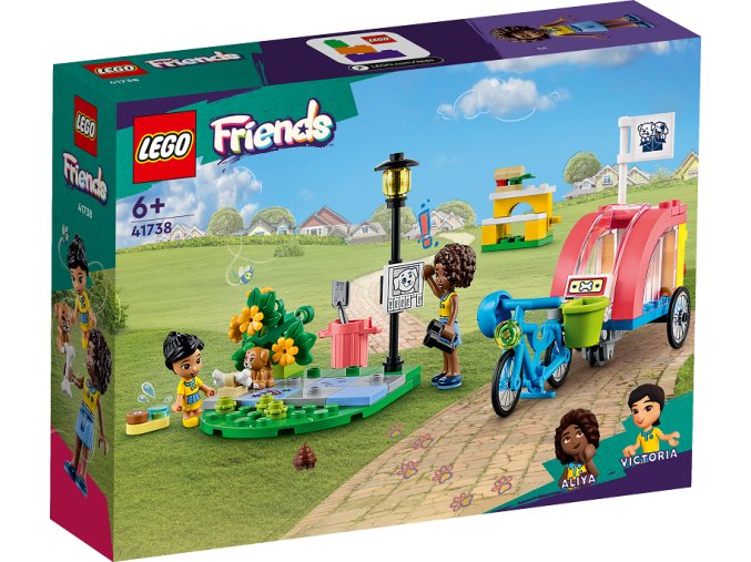 LEGO® Friends 41738 Záchrana pejska na kole