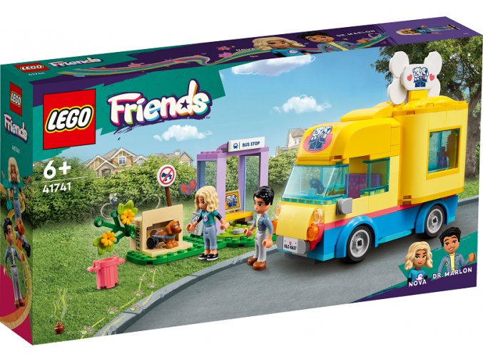 LEGO® Friends 41741 Dodávka na záchranu psů