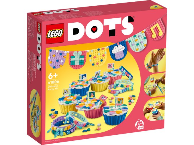 LEGO® DOTS 41806 Úžasná party sada