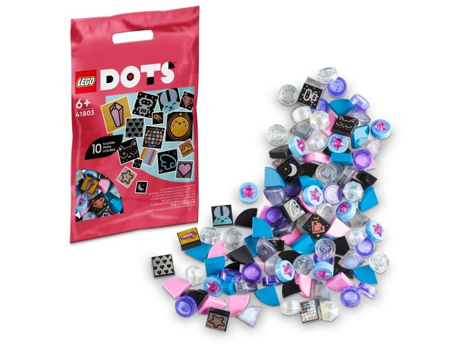 LEGO® DOTS 41803 DOTS doplňky – 8. série – Třpytky