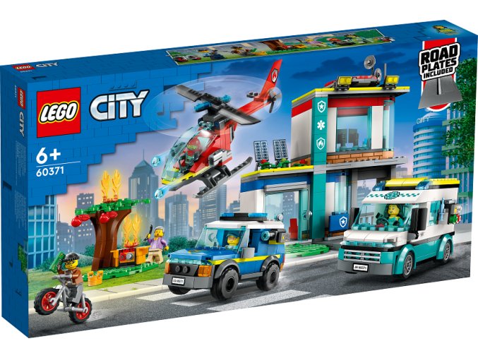 LEGO® City 60371 Zásahová centrála