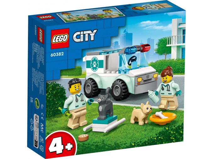 LEGO® City 60382 Veterinární záchranka