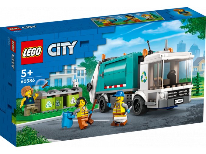 LEGO® City 60386 Popelářský vůz