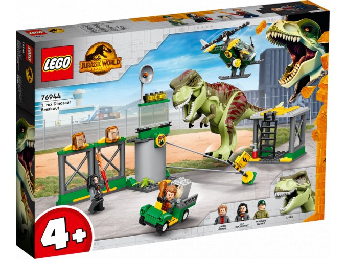 LEGO® Jurassic World™ 76944 Útěk T-rexe