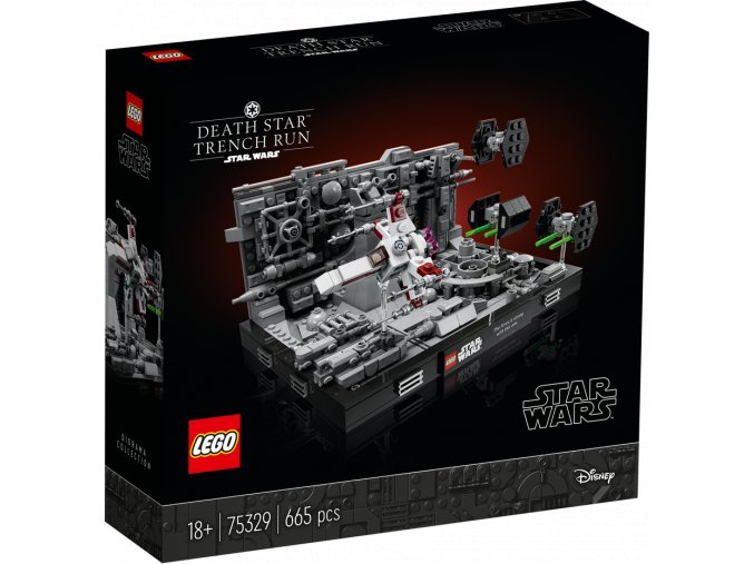 LEGO® Star Wars™ 75329 Útok na Hvězdu smrti diorama
