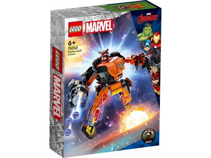 LEGO® Marvel 76243 Rocket v robotickém brnění