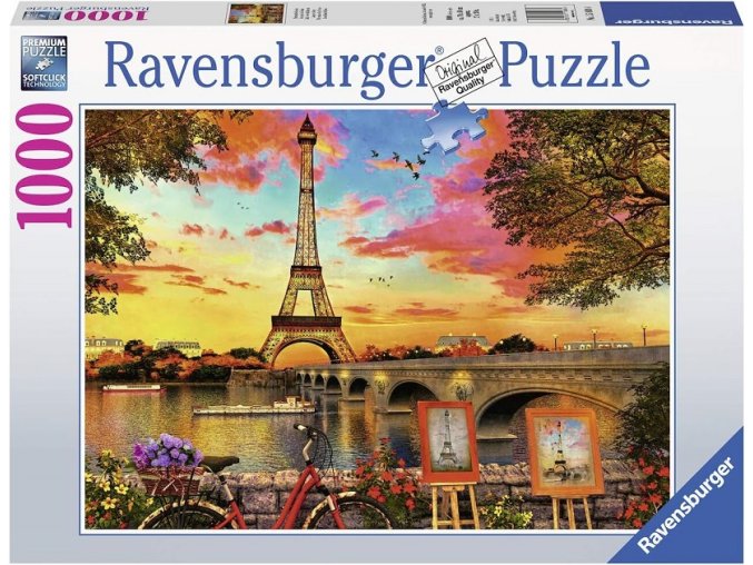 Ravensburger Na břehu Seiny 1000 dílků