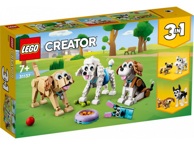 LEGO® Creator 31137 Roztomilí pejsci