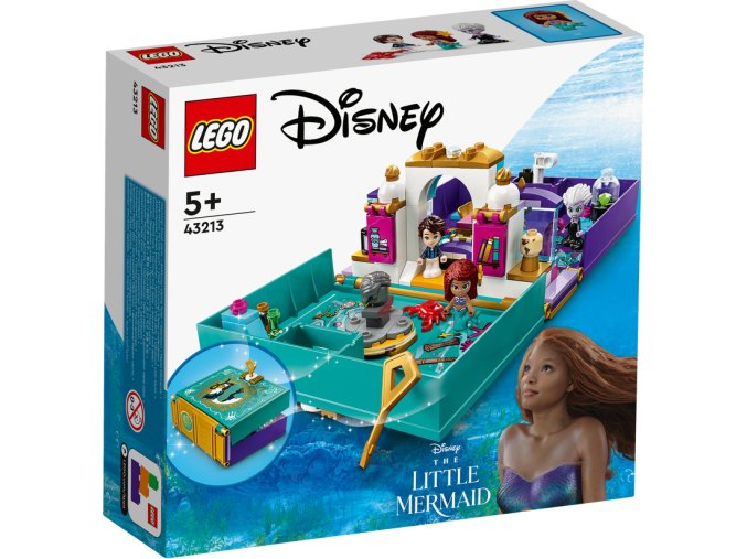 LEGO® Disney 43213 Malá mořská víla a její pohádková kniha