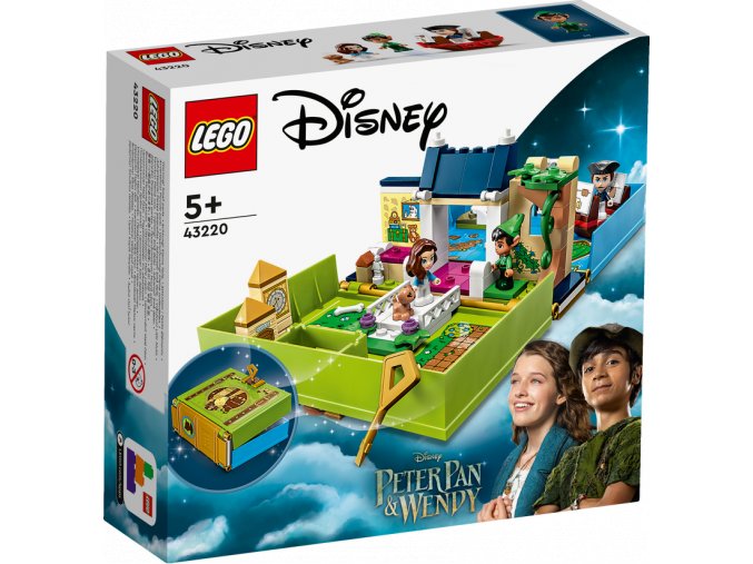 LEGO® Disney 43220 Petr Pan a Wendy a jejich pohádková kniha dobrodružství