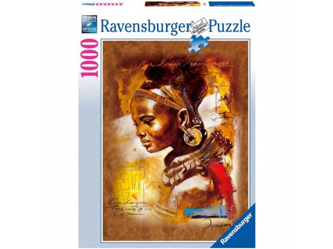 puzzle Africká kráska 1000d, Ravensburger