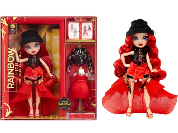 Rainbow High Fantastic fashion panenka - Ruby Anderson