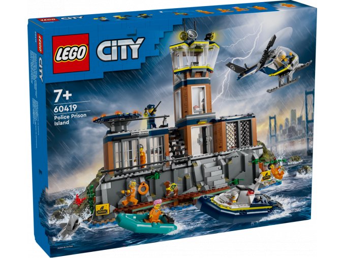 LEGO® City 60419 Policie a vězení na ostrově