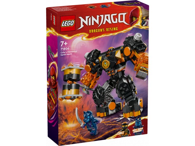 LEGO® NINJAGO® 71806 Coleův živelný zemský robot