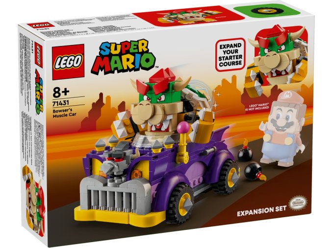 LEGO® Super Mario™ 71431 Bowserův sporťák – rozšiřující set