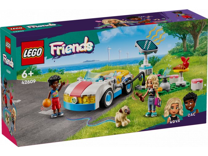 LEGO® Friends 42609 Elektromobil s nabíječkou