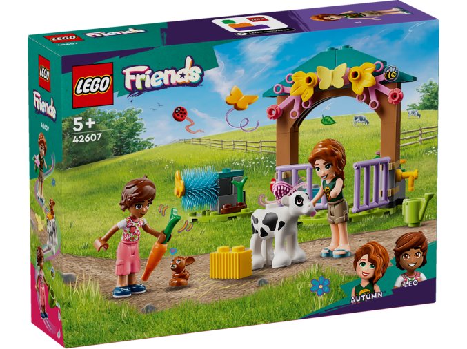 LEGO® Friends 42607 Autumn a její stáj pro telátko