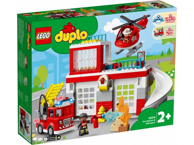 LEGO® DUPLO® 10970 Hasičská stanice a vrtulník