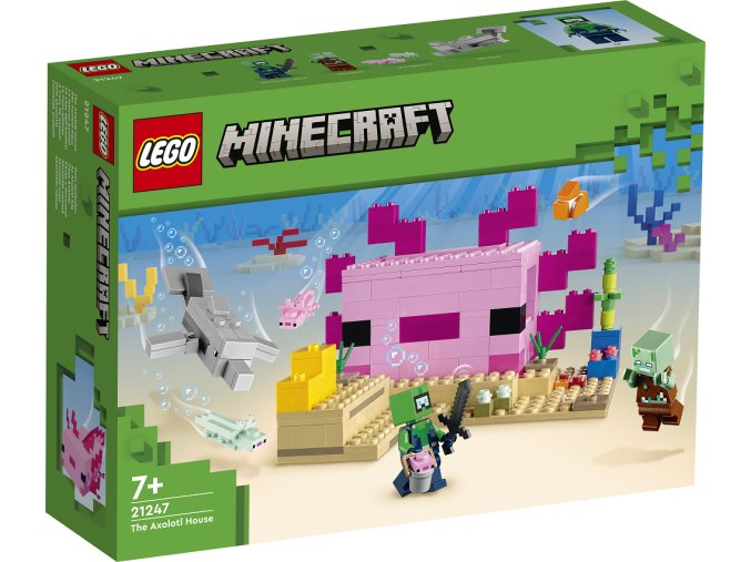 LEGO® Minecraft® 21247 Domeček axolotlů