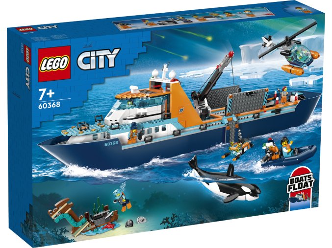 LEGO® CITY 60368 Arktická průzkumná loď