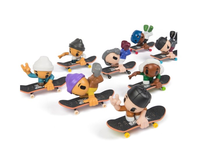 TECH DECK SK8 CREW FINGERBOARD S FIGURKOU DVOJBALENÍ
