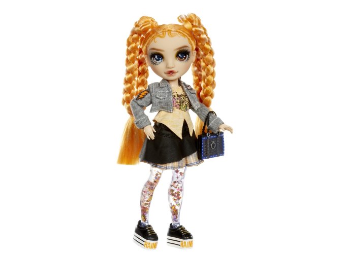 Rainbow High Sparkle & Shine Fashion panenka - Clementine Orange