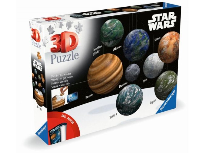RAVENSBURGER 3D Puzzle Star Wars Galaxie 531 ks
