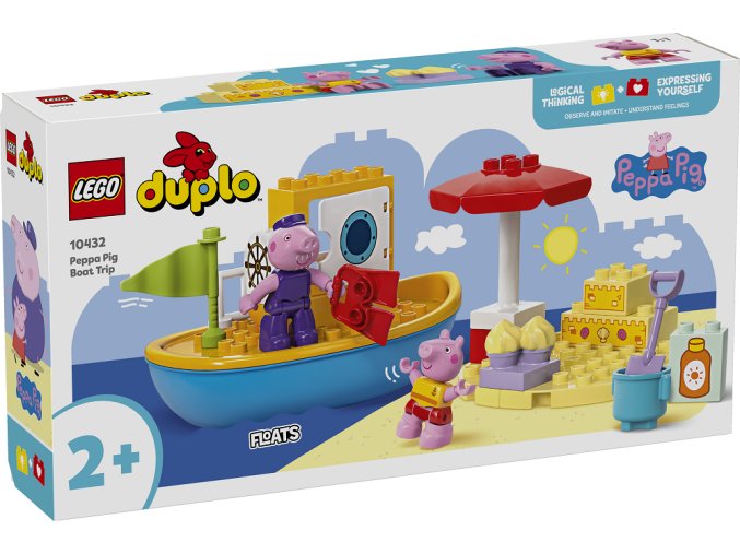 LEGO® DUPLO® 10432 Prasátko Peppa a výlet na loďce
