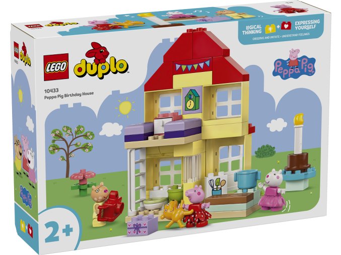 LEGO® DUPLO® 10433 Prasátko Peppa a narozeninový dům