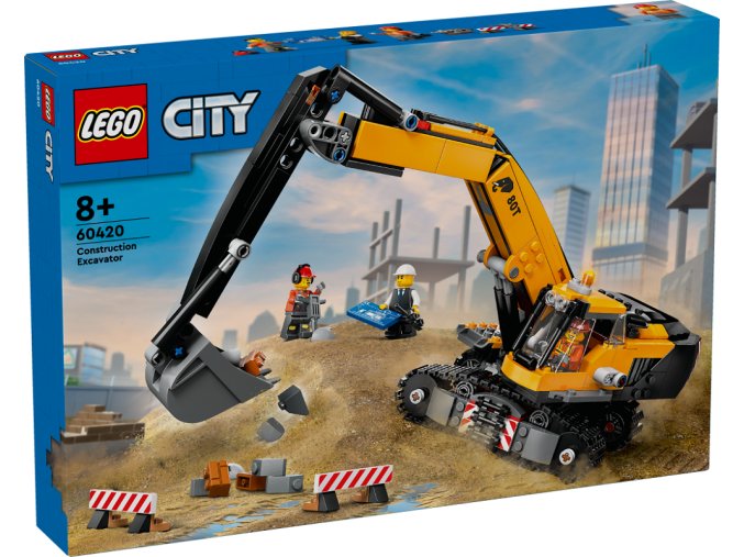 LEGO® City 60420 Žlutý bagr