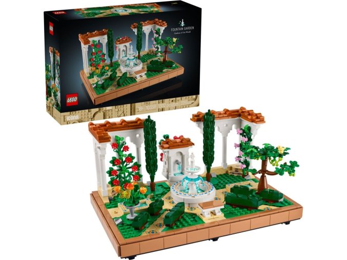 LEGO® 10359 ICONS Zahrada s fontánou