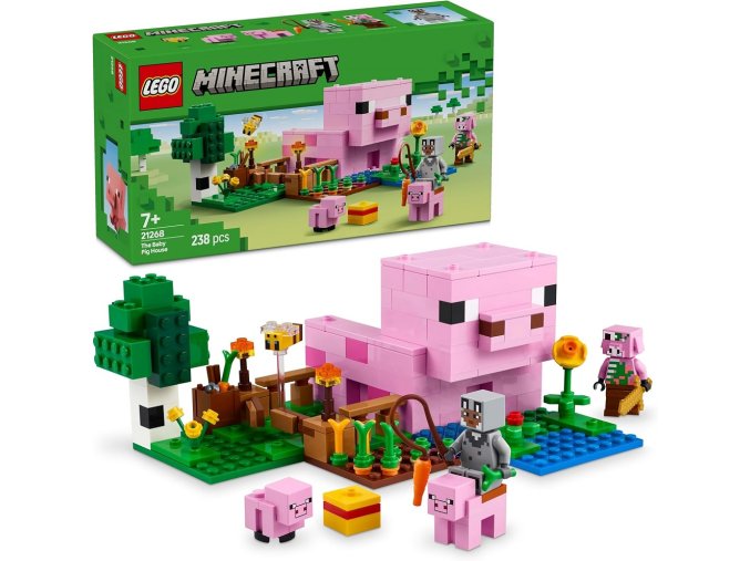 LEGO® Minecraft® 21268 Domeček Prasátka