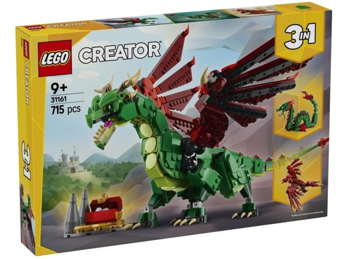 LEGO® Creator 31161 Středověký drak