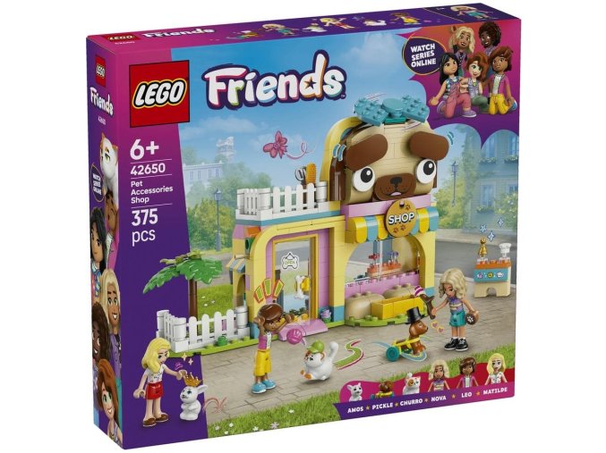 LEGO® Friends 42650 Obchod s doplňky pro mazlíčky