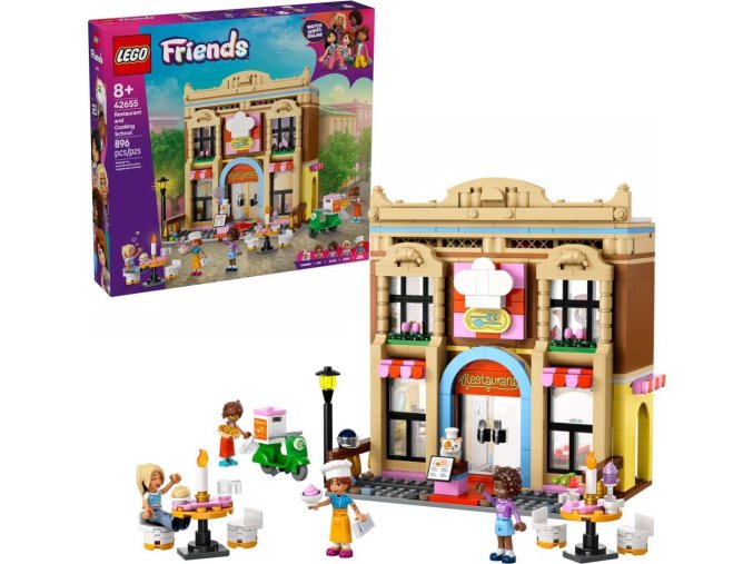 LEGO® Friends 42655 Restaurace a škola vaření
