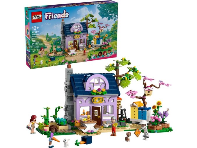 LEGO® Friends 42669 Dům včelařů a květinová zahrada